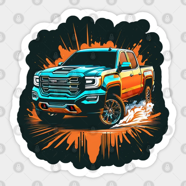 GMC Sierra Sticker by TaevasDesign